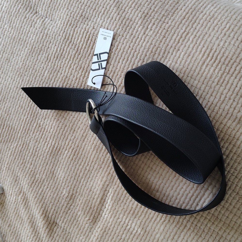 NWT B-Low The Belt black And Silver Women's Belt OS - Picture 11 of 11